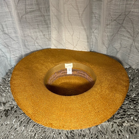 NWT | UNIVERSAL THREAD CO.| STRAW HAT Straw Boater Hat - Tan Size S/M - Picture 3 of 5